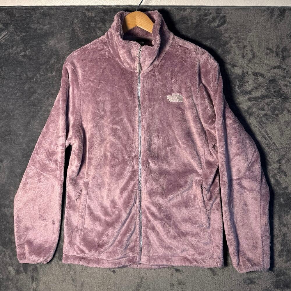 The North Face Osito Fleece Jacket Women’s Size L Large Purple Mauve Gorpcore